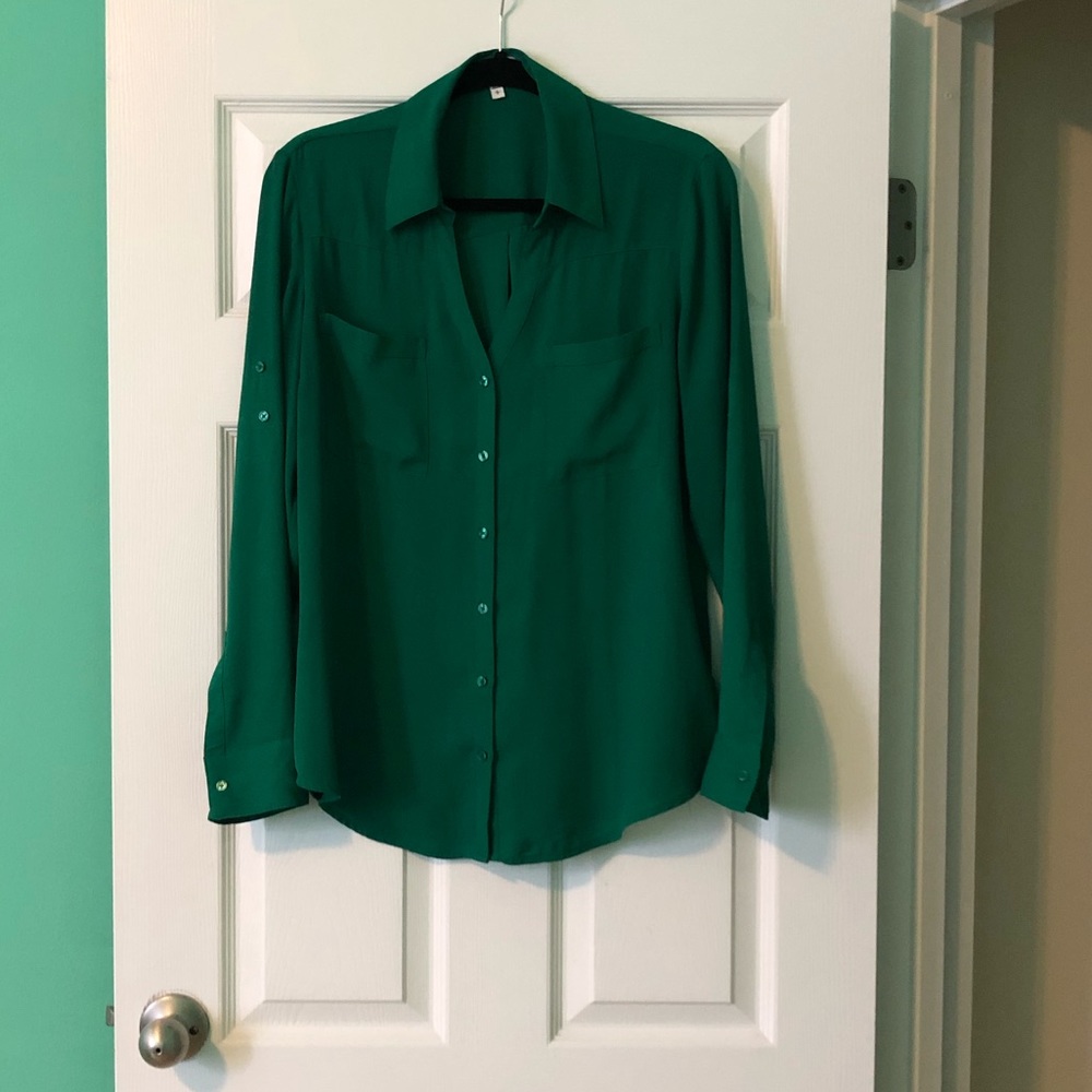 EXPRESS || Original Fit Portofino Shirt Size L